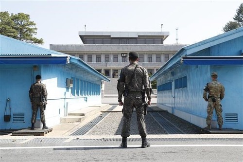 Abrüstung der Waffen und Wachposten zwischen Nord- und Südkorea  - ảnh 1