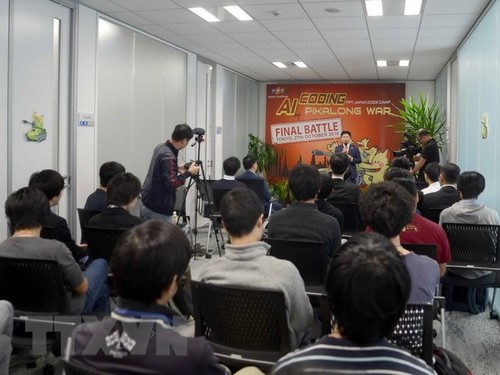 Vietnam und Japan treten im Wettkampf für Programmierung der künstlichen Intelligenz an - ảnh 1