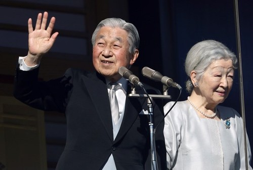 Letzte Neujahrsansprache des japanischen Königs Akihito vor dessen Rücktritt - ảnh 1