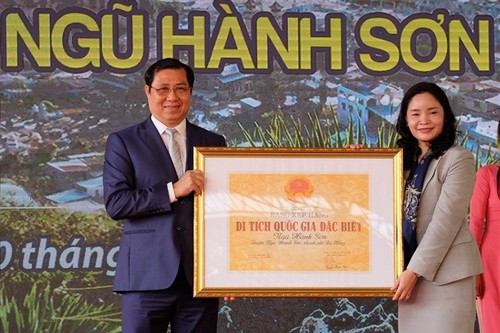 Sehenswürdigkeit Ngu Hanh Son wird als Sondernationale Stätte anerkannt - ảnh 1