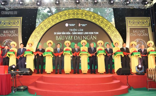 Premierminister Nguyen Xuan Phuc: Der vietnamesische Ngoc Linh-Ginseng soll Geschichte der Pharmazie schreiben - ảnh 1