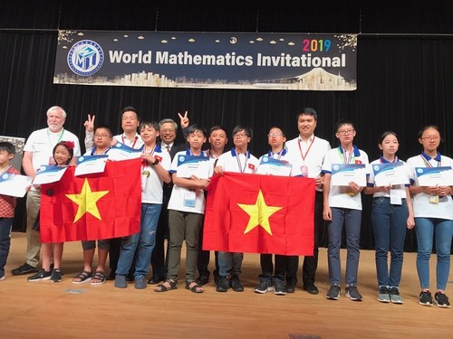 Hanoier Schüler erzielen gutes Ergebnis bei World Mathematics Invitational  - ảnh 1