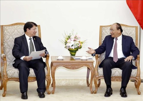 Premierminister Nguyen Xuan Phuc empfängt den Außenminister Nicaraguas  - ảnh 1