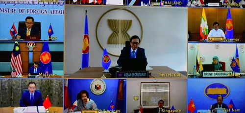 Konsultation zwischen ASEAN und China online geführt - ảnh 1