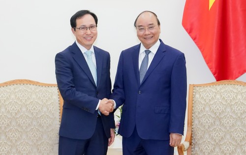 Premierminister empfängt Generaldirektor des Samsung-Komplexes - ảnh 1