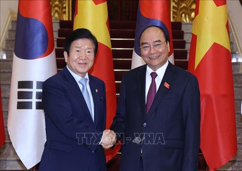 Vietnam und Südkorea wollen umfassende strategische Partnerschaft herstellen - ảnh 1