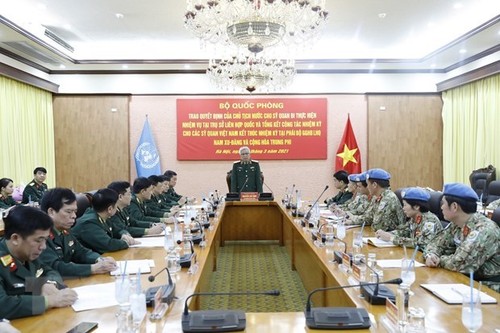 Vietnam trägt zu UN-Friedensmission bei - ảnh 1