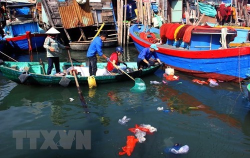 Welttag der Ozeane: Vietnam baut globale Vereinbarung über den Kampf gegen Plastikmüll - ảnh 1