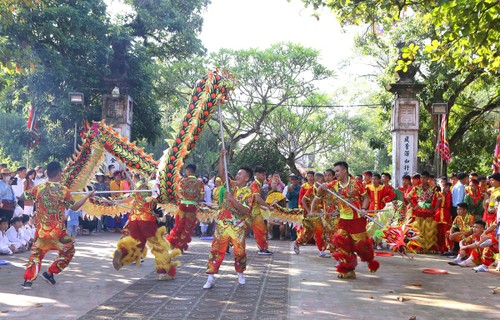Zahlreiche Aktivitäten zum Fest im Tempel der Tran-Könige in Nam Dinh - ảnh 1