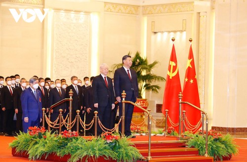 Vietnam-China-Erklärung: Verstärkung der umfassenden strategischen Partnerschaft - ảnh 1