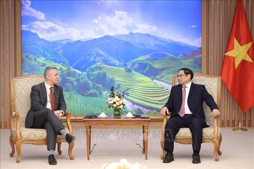 Premierminister Pham Minh Chinh empfängt den belgischen Botschafter - ảnh 1