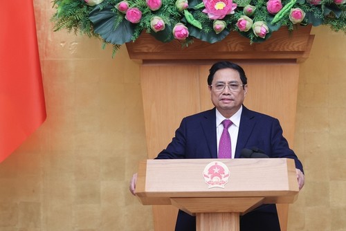 Premierminister Pham Minh Chinh leitet die Regierungssitzung über die Lage des Tet-Festes - ảnh 1