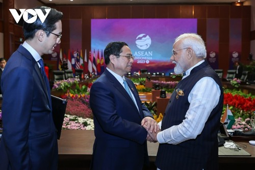Premierminister Pham Minh Chinh trifft Spitzenpolitiker der Länder und UN-Generalsekretär - ảnh 1