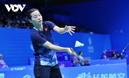 Badmintonspielerin Thuy Linh trifft zuerst auf die thailändische Gegnerin bei India Open  - ảnh 1