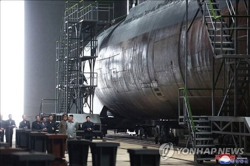 La RPDC serait prête à déployer un nouveau sous-marin lanceur de missiles balistiques - ảnh 1