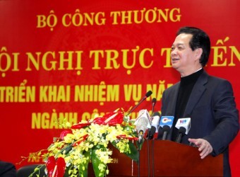 Thủ tướng Nguyễn Tấn Dũng chỉ đạo triển khai nhiệm vụ ngành công thương 2013 - ảnh 1