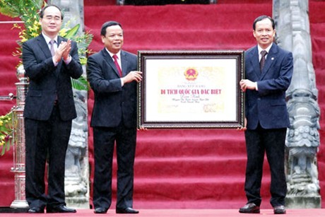 Di tích lịch sử Lam Kinh được công nhận là Di tích quốc gia đặc biệt - ảnh 1