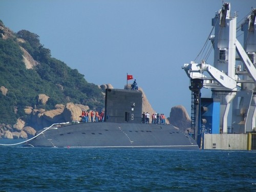 Tàu ngầm Hà Nội đã vào Quân cảng Cam Ranh an toàn tuyệt đối  - ảnh 1