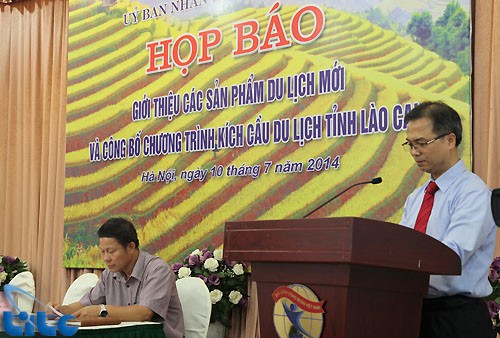 Lào Cai họp báo công bố sản phẩm du lịch mới  - ảnh 1