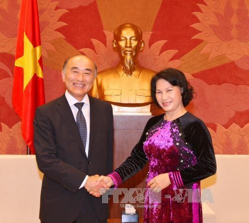 Phó Chủ tịch Quốc hội Nguyễn Thị Kim Ngân tiếp Phó Tổng Giám đốc Quỹ Tiền tệ Quốc tế  - ảnh 1