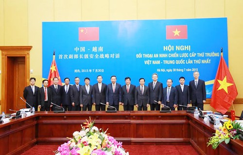 Đối thoại An ninh cấp Thứ trưởng Việt Nam - Trung Quốc lần thứ nhất - ảnh 1