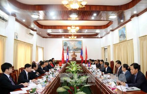 Việt Nam và Lào tăng cường hợp tác ngành tòa án, thanh tra - ảnh 1