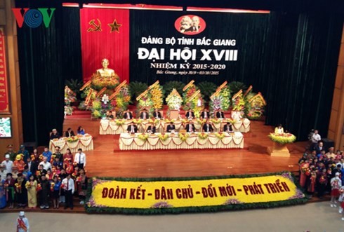 Đại hội Đảng bộ các tỉnh Bắc Giang, Kon Tum - ảnh 1