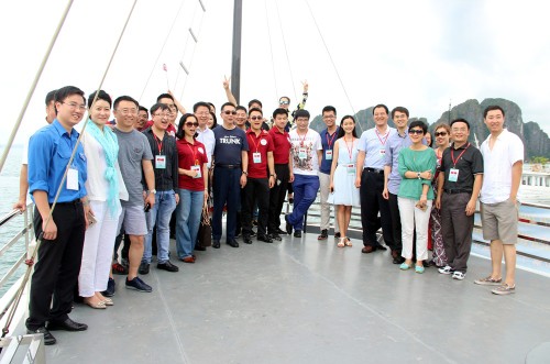 Thanh niên Trung Quốc thăm và giao lưu hữu nghị  tại Quảng Ninh - ảnh 1