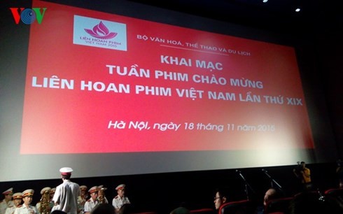 Khai mạc Tuần phim Việt Nam chào mừng Liên hoan phim lần thứ 19 - ảnh 1