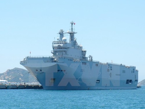 Делегация ВМС Франции посещает город Хошимин - ảnh 1