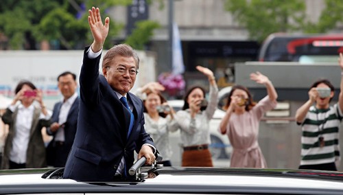 В Сеуле прошла инаугурация нового президента Республики Корея - ảnh 1