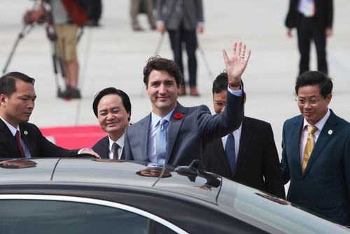 Премьер-министр Канады прибыл в Дананг для участия в саммите АТЭС 2017 - ảnh 1