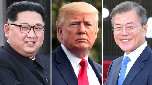 СМИ: Президент Южной Кореи может присоединиться к встрече Трампа и Ким Чен Ына в Сингапуре - ảnh 1