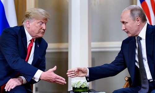 Встреча Путина и Трампа началась в Хельсинки - ảnh 1