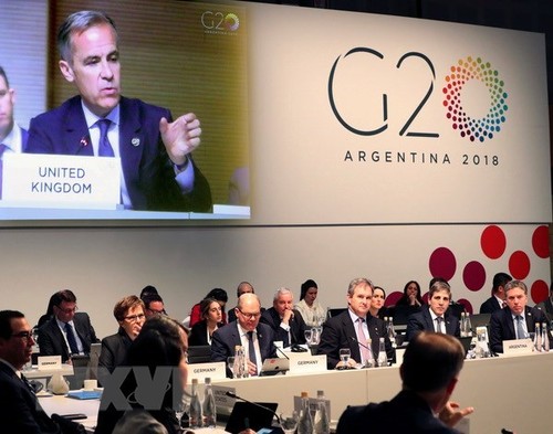 Министры финансов G20 выступили против торговых войн, призвали к поиску решений в рамках ВТО - ảnh 1