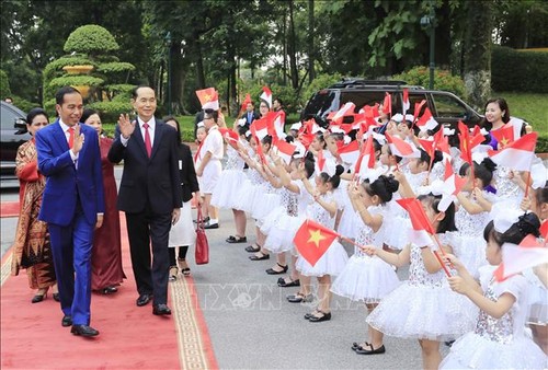 СМИ Индонезии проинформировали о визит президента Джоко Видодо во Вьетнам - ảnh 1