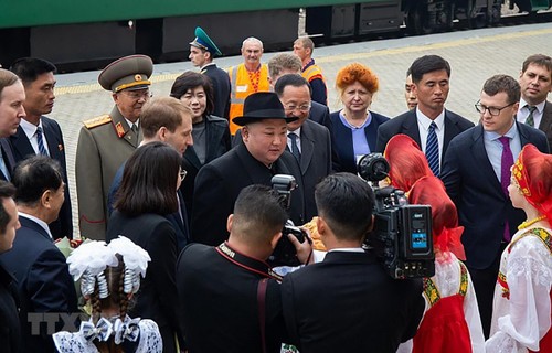 Мероприятия лидера КНДР Ким Чен Ына во Владивостоке в ходе визита в РФ - ảnh 1