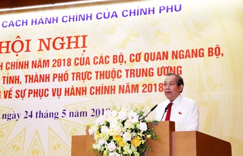 Во Вьетнаме индекс административной реформы 2018 года лучше, чем в 2017 году - ảnh 1