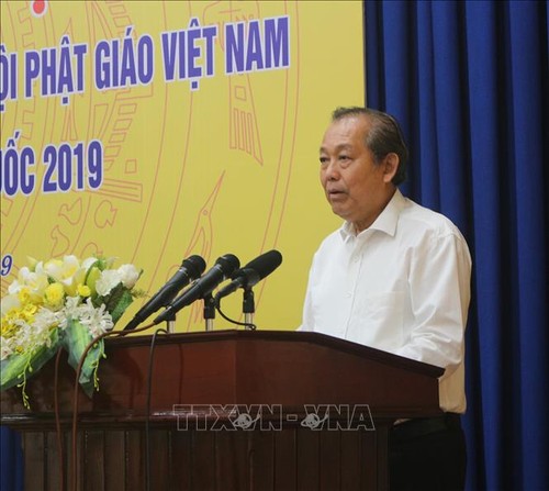 Чыонг Хоа Бинь: Вьетнам уважает и обеспечивает свободу религий и вероисповедания каждого гражданина - ảnh 1