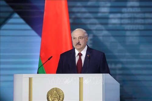 Россия выразила протест против вмешательства во внутренние дела Беларуси - ảnh 1