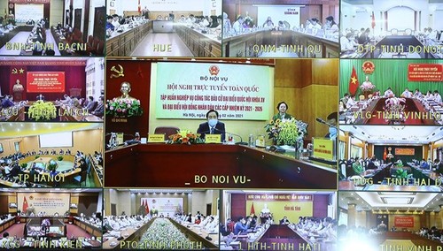 Всевьетнамская конференция по подготовке к выборам в НС СРВ 15-го созыва и Народные советы разных уровней - ảnh 1