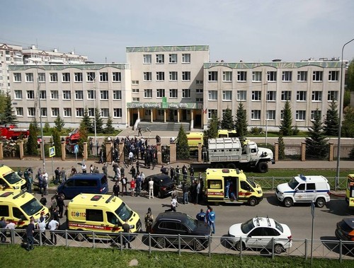 Число погибших при стрельбе в школе Казани увеличилось до 9 человек  - ảnh 1