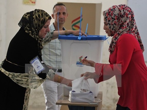 Orang Kurdi di Irak mulai melakukan referendum yang kontroversial - ảnh 1