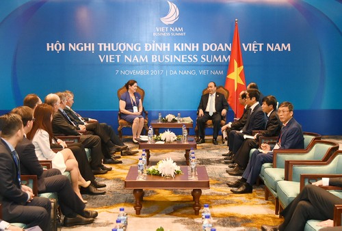 PM Vietnam, Nguyen Xuan Phuc menerima Gabungan Badan Usaha AS APEC - ảnh 1