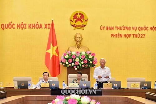 Sidang ke-27 Komite Tetap MN Vietnam angkatan XIV: Menjamin sifat stabil dan tunggal dari sistim perundang-undangan - ảnh 1
