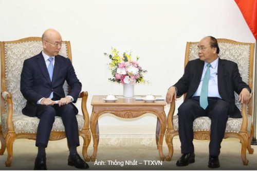 PM Vietnam, Nguyen Xuan Phuc menerima Ketua Komite Komunikasi Republik Korea, Lee Hyo-Seong - ảnh 1