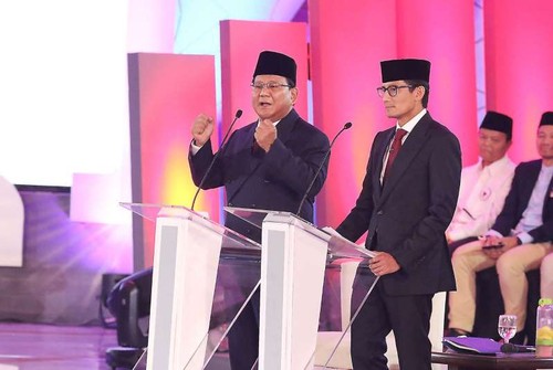 Para calon segera melakukan kampanye pemilihan menjelang pilpres Indonesia  - ảnh 1