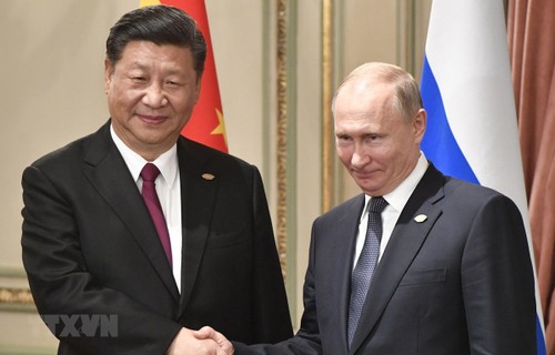 Pemimpin Rusia dan Tiongkok sepakat meningkatkan hubungan bilateral - ảnh 1