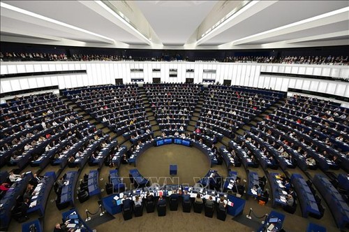 Parlemen Eropa melakukan pemungutan suara terhadap daftar kabinet baru dari Komisi Eropa - ảnh 1
