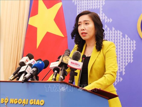 Menyampaikan Nota untuk memprotes dan  dan meminta kepada Tiongkok supaya memberikan santunan yang layak  terhadap kerugian-kerugian yang diderita para nelayan Vietnam - ảnh 1